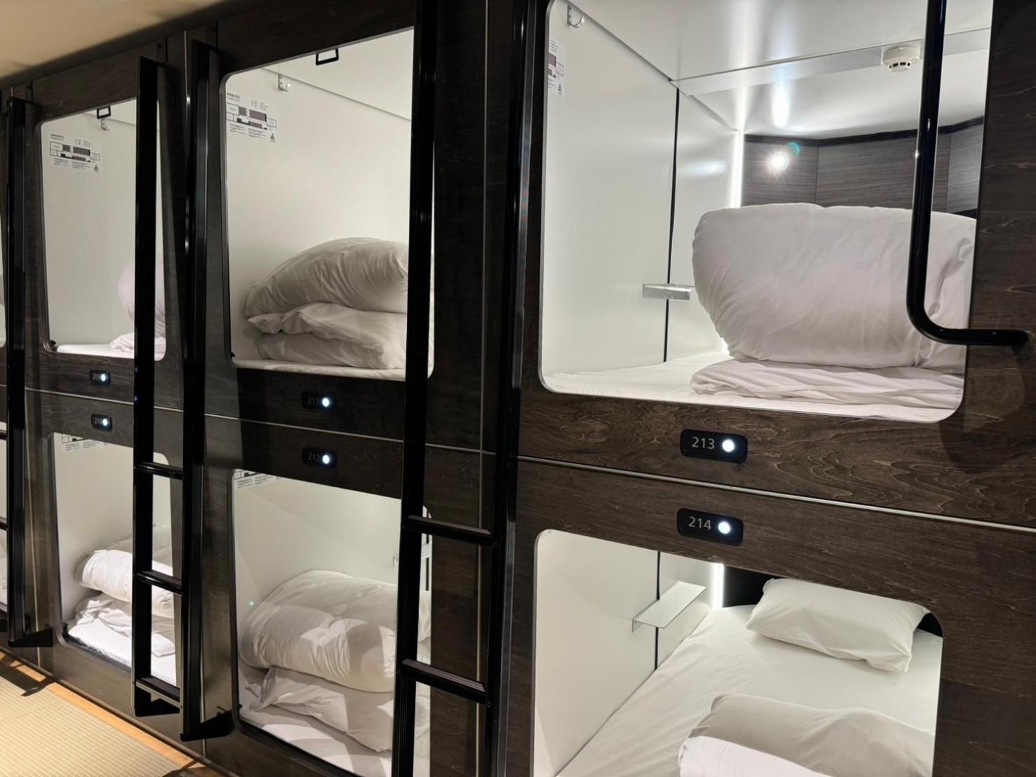 Capsule Hotel Suzumoriya Tokio Exterior foto